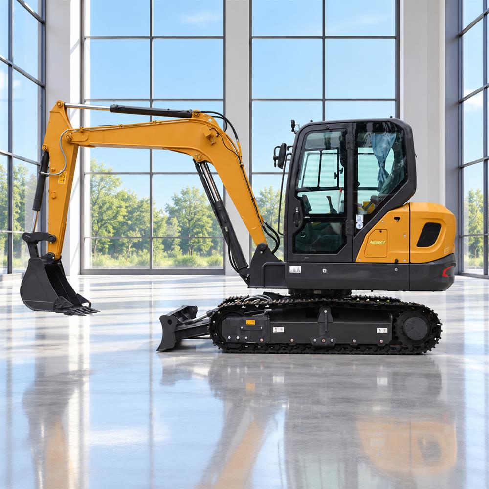 Farming Jobs - Miniexcavadora con motor diésel, certificación CE
