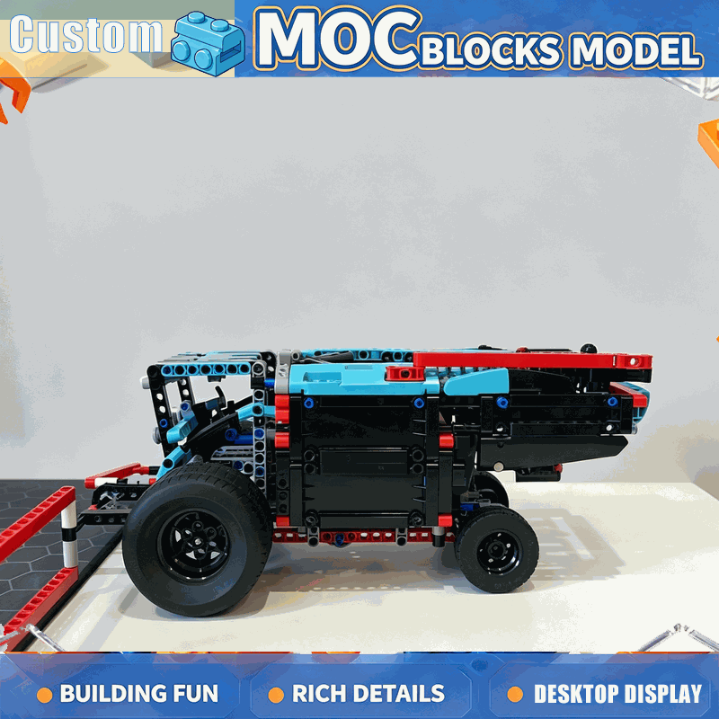 556 Piezas MOC Cosechadora Agr - Agriculture Farming Education reseña y precio